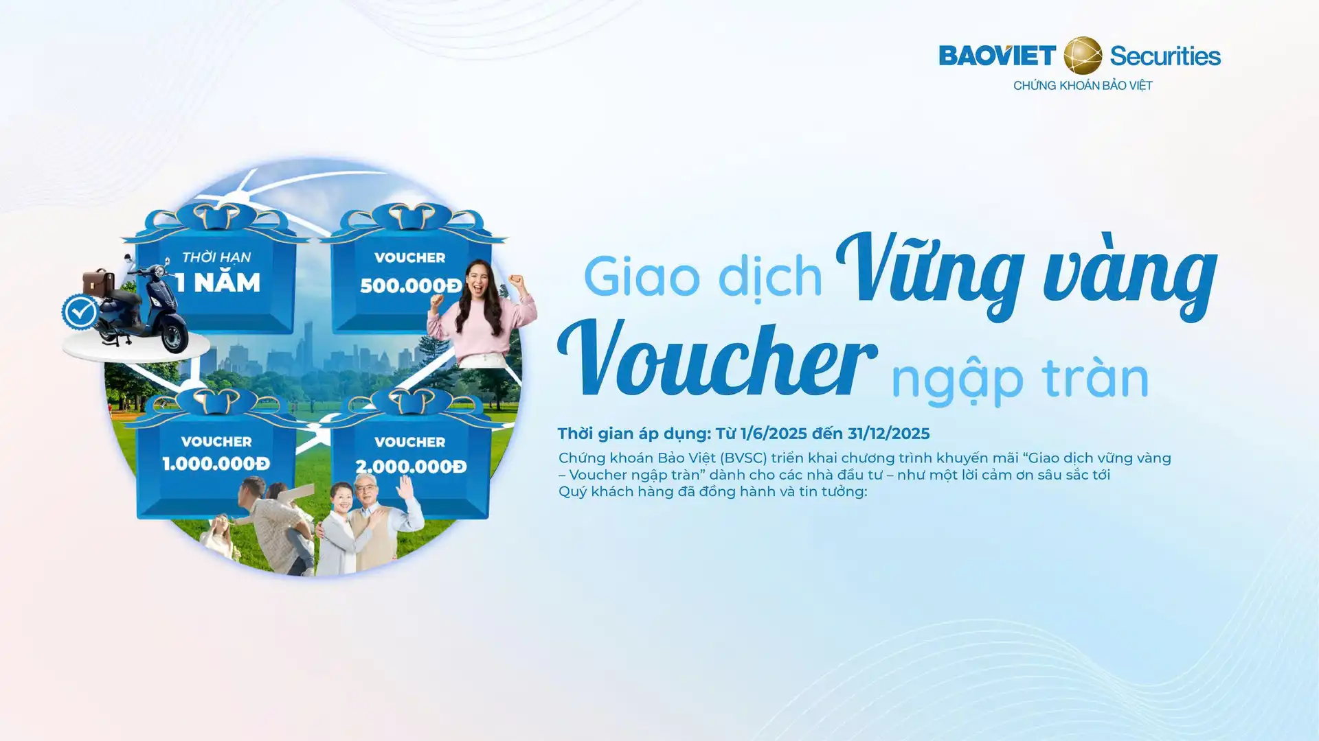 Chứng khoán Bảo Việt ra mắt chương trình khuyến mại lan tỏa lợi ích từ hệ sinh thái Bảo Việt